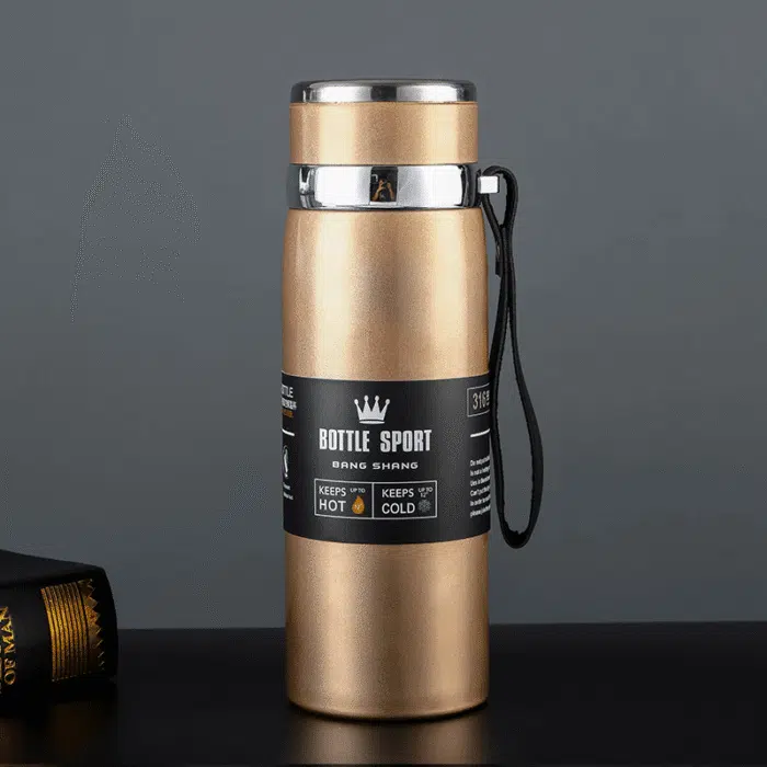 Gourde Thermos Isotherme 1Litre Acier Inoxydable – Image 12