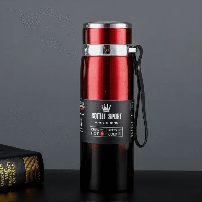 Gourde Thermos Isotherme 1Litre Acier Inoxydable – Image 10