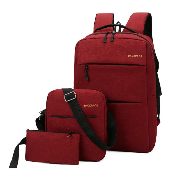 Sac a Dos Chargeur USB Antivol | Ensemble 3 Pièces – Image 5