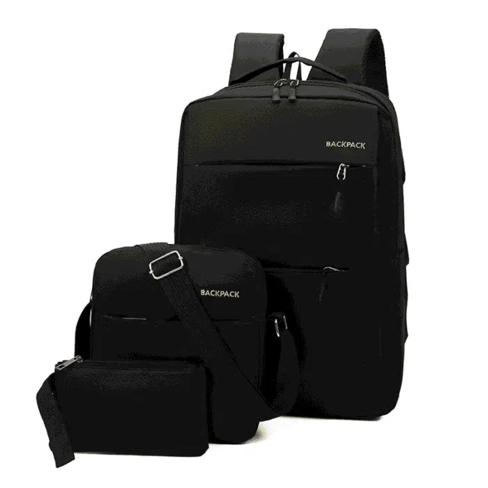 Sac a Dos Chargeur USB Antivol | Ensemble 3 Pièces – Image 4