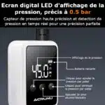 Mini Pompe à vélo électrique | Compresseur Portable – Image 5