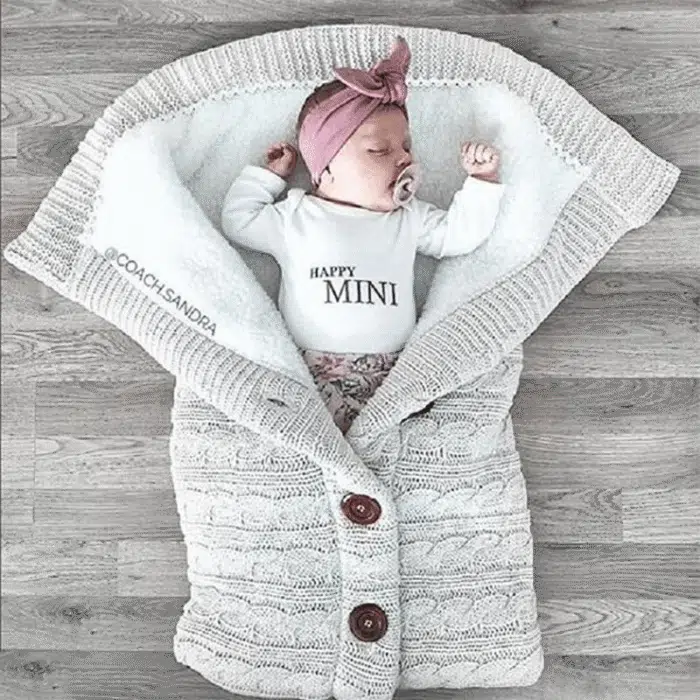 Couverture Chaude et Moelleuse Pour Bébé – Image 9