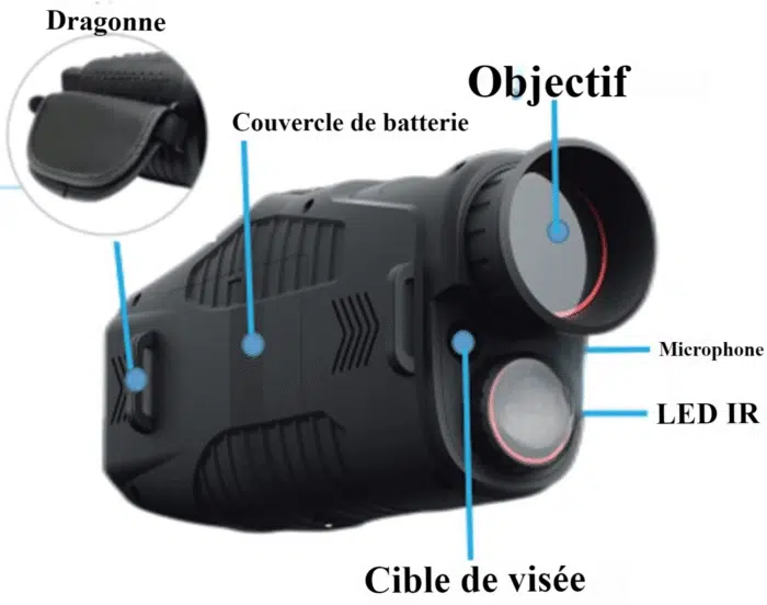 Lunette de Vision Nocturne Monoculaire Intelligente – Image 10