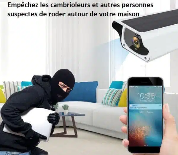 Caméra De Surveillance Sans Fil Solaire CameSafe™ 13