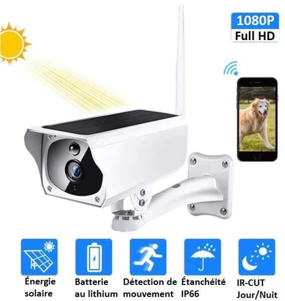 Caméra De Surveillance Sans Fil Solaire CameSafe™ 1