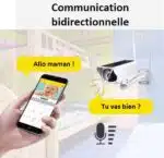 Caméra De Surveillance Sans Fil Solaire CameSafe™ 8