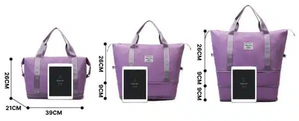 Sac De Voyage Pliable Extensible Pour Femme – Image 7