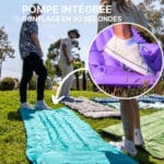 Matelas Gonflable Avec Oreiller Intégré 3