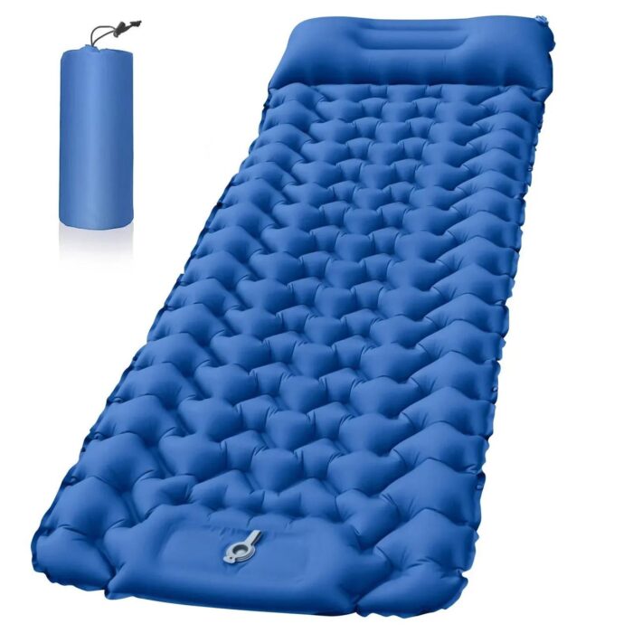 Matelas Gonflable Avec Oreiller Intégré 1