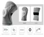 Genouillère de Sport avec Renfort Silicone – Image 5