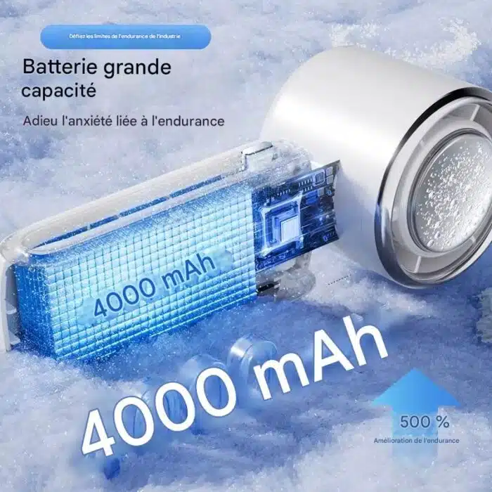 Ventilateur Portable USB Puissant Pliable Rechargeable – Image 9