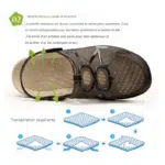 Sandales d'été respirantes en caoutchouc pour homme – Image 6