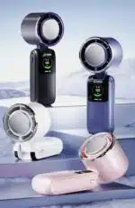 Ventilateur Portable USB Puissant Pliable Rechargeable – Image 2