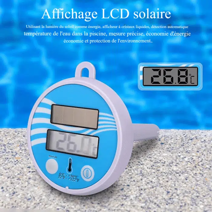 Thermomètre pour Piscine Solaire Flottant – Image 6