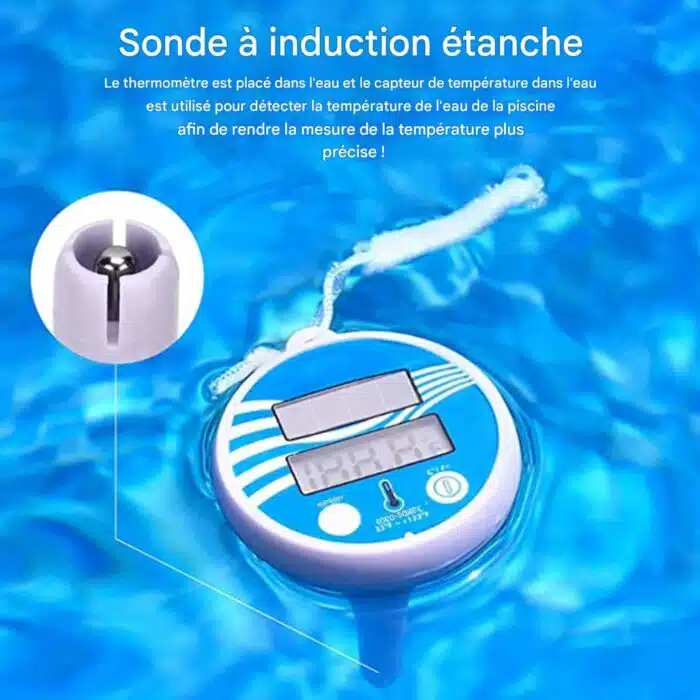 Thermomètre pour Piscine Solaire Flottant – Image 8