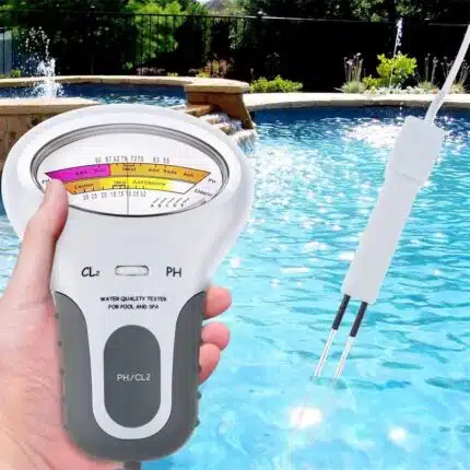 Testeur de PH et de Chlore 2 en 1
