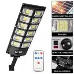 Lámpara solar led de exterior - Imagen 4