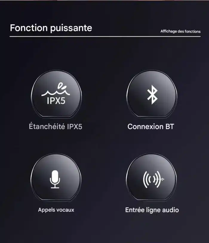 Enceinte Bluetooth Portable FM – Image 11
