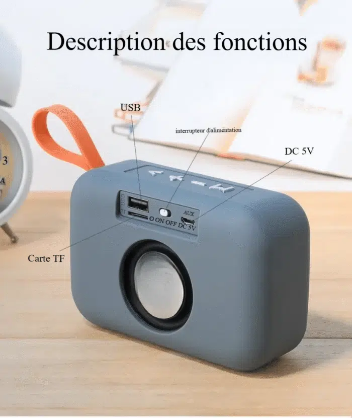 Enceinte Bluetooth Portable FM – Image 12