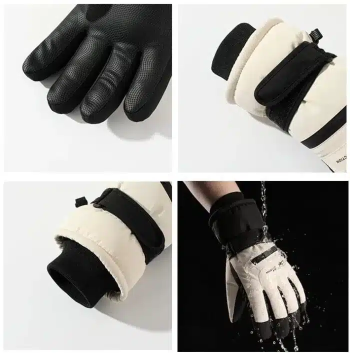 Gants chauds d'Hiver polaires thermiques imperméables tactiles – Image 9