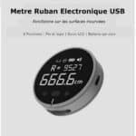 Mètre Ruban électronique LCD de précision rechargeable USB – Image 8