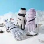 Gants chauds d'Hiver polaires thermiques imperméables tactiles