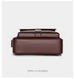 Sac a bandoulière et sacoche en cuir pour homme – Image 21