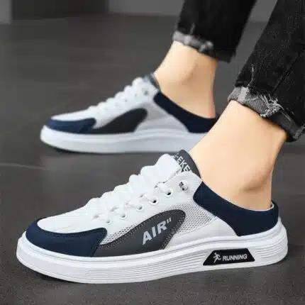 Chaussures Baskets respirantes en toile à enfiler