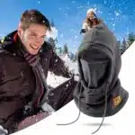 Cagoule coupe-vent chaude cache-cou – Image 2