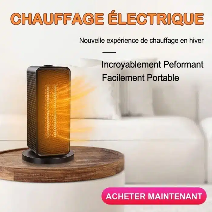 Chauffage portatif ventilateur electrique – Image 2