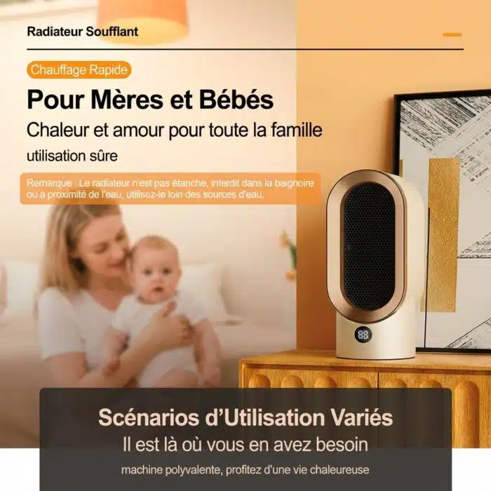 Chauffage portatif ventilateur electrique – Image 14
