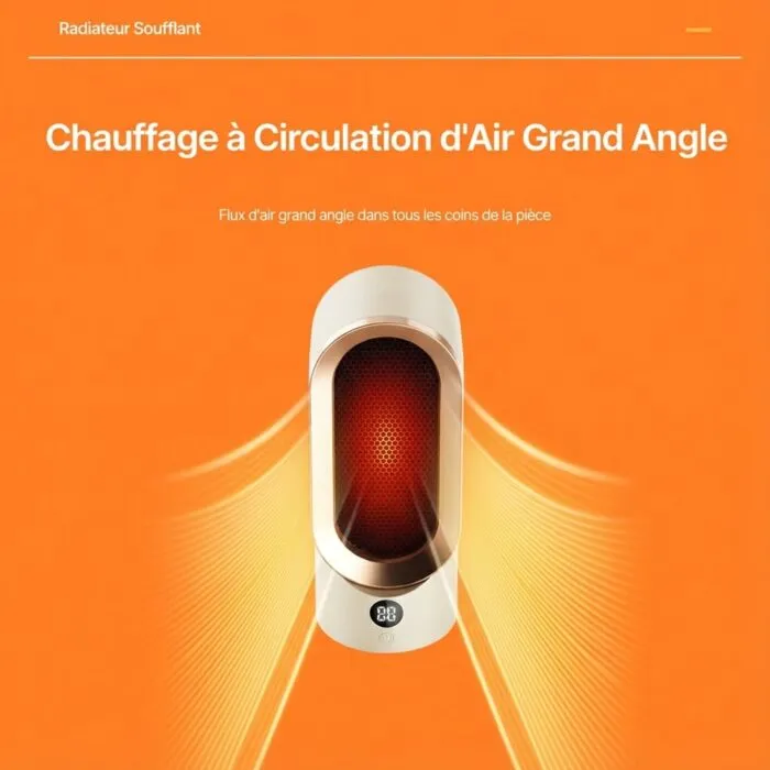 Chauffage portatif ventilateur electrique – Image 16