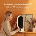 Chauffage portatif ventilateur electrique – Image 3