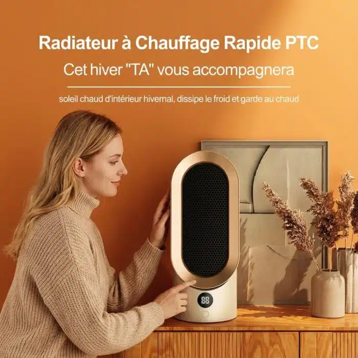 Chauffage portatif ventilateur electrique – Image 3