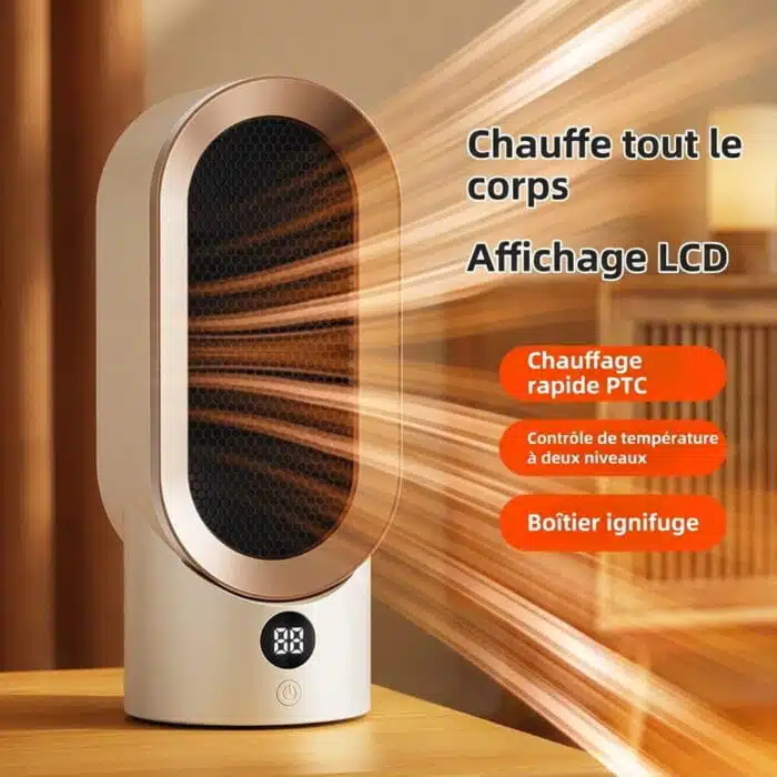 Chauffage portatif ventilateur electrique – Image 9