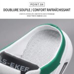 Chaussures Baskets respirantes en toile à enfiler – Image 5
