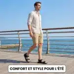 Chaussures sandales de plage résistantes pour hommes – Image 4