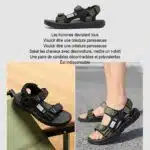 Chaussures sandales de plage résistantes pour hommes – Image 3