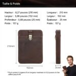 Etui à cigares retro en cuir de luxe – Image 3