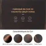 Etui à cigares retro en cuir de luxe – Image 4