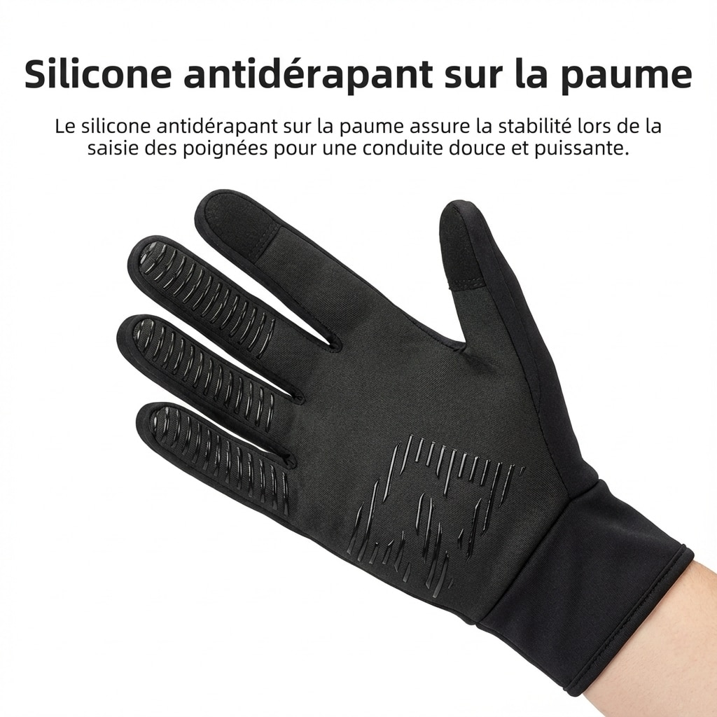 Gants Chauffants USB rechargeables coupe-vent