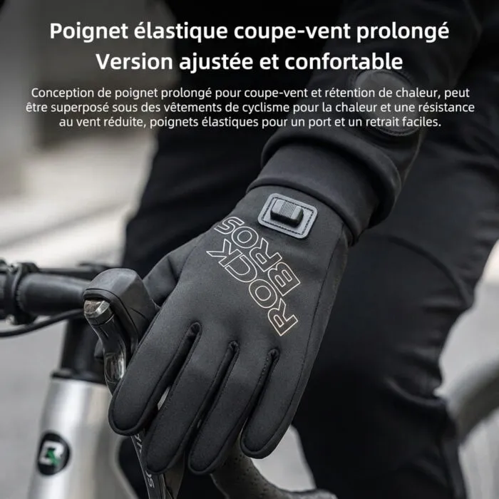Gants Chauffants USB rechargeables coupe-vent – Image 12