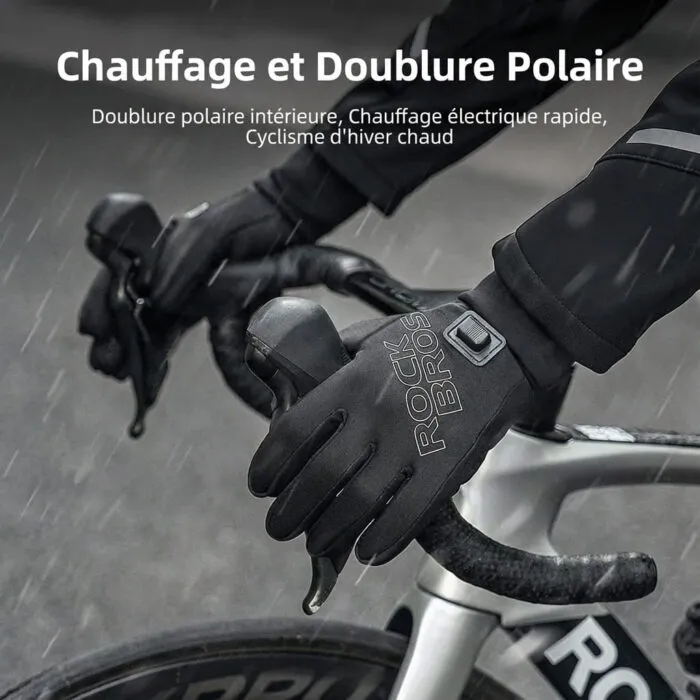 Gants Chauffants USB rechargeables coupe-vent – Image 2