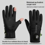 Guantes de ciclismo cálidos e impermeables - Imagen 8
