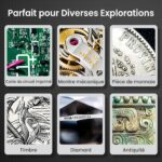 Lupa Microscopio Digital 100X con Pantalla IPS de 2,8 - Imagen 7