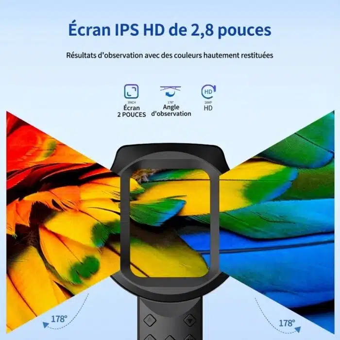 Loupe Numérique Microscope 100X avec Ecran IPS 2.8 – Image 14