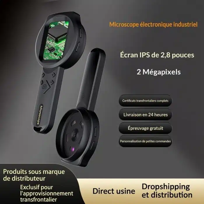 Loupe Numérique Microscope 100X avec Ecran IPS 2.8 – Image 11