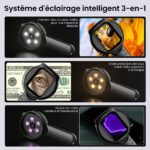 Lupa Microscopio Digital 100X con Pantalla IPS de 2,8 - Imagen 8