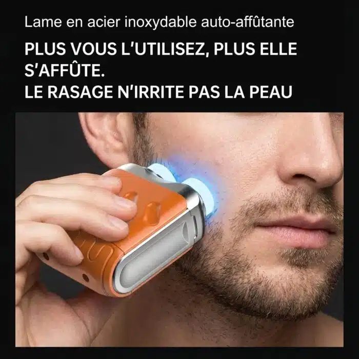 Mini Rasoir electrique rechargeable de voyage – Image 2