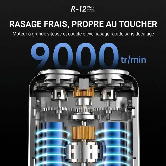 Mini Rasoir electrique rechargeable de voyage – Image 5
